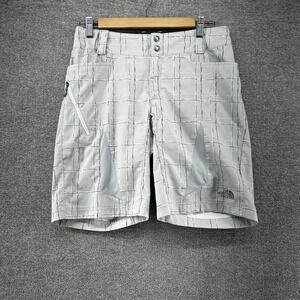The North Face Chino Shorts Women Size XS Hiking Lightweight Gray